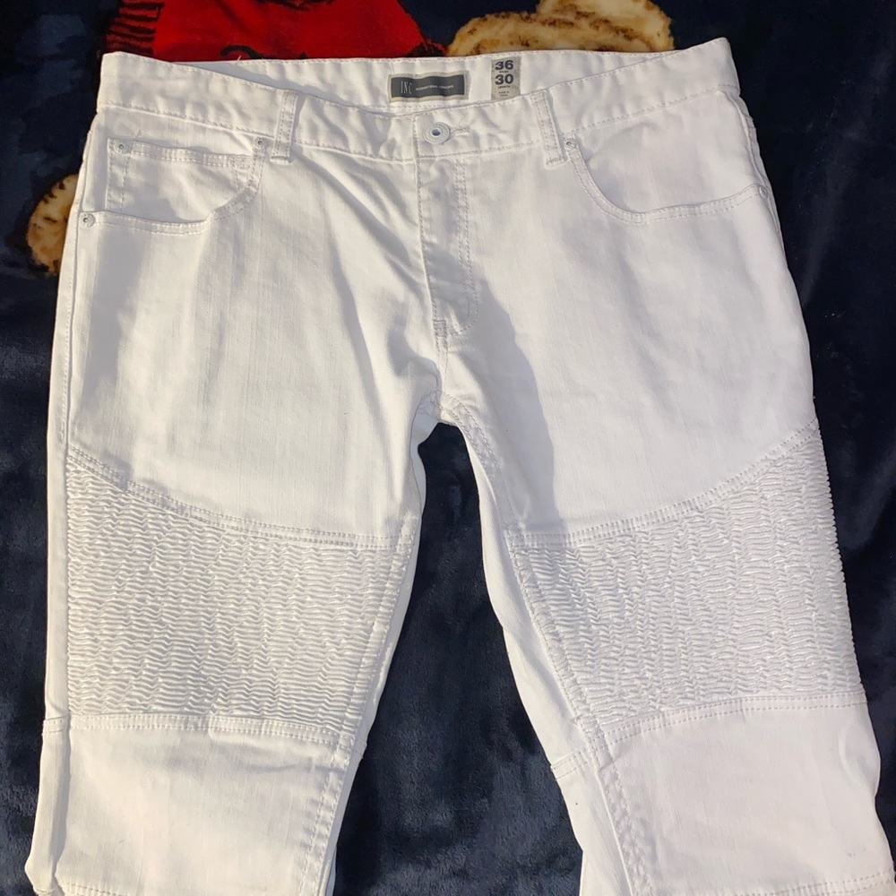 INC International Concepts All White 36/30 Jeans